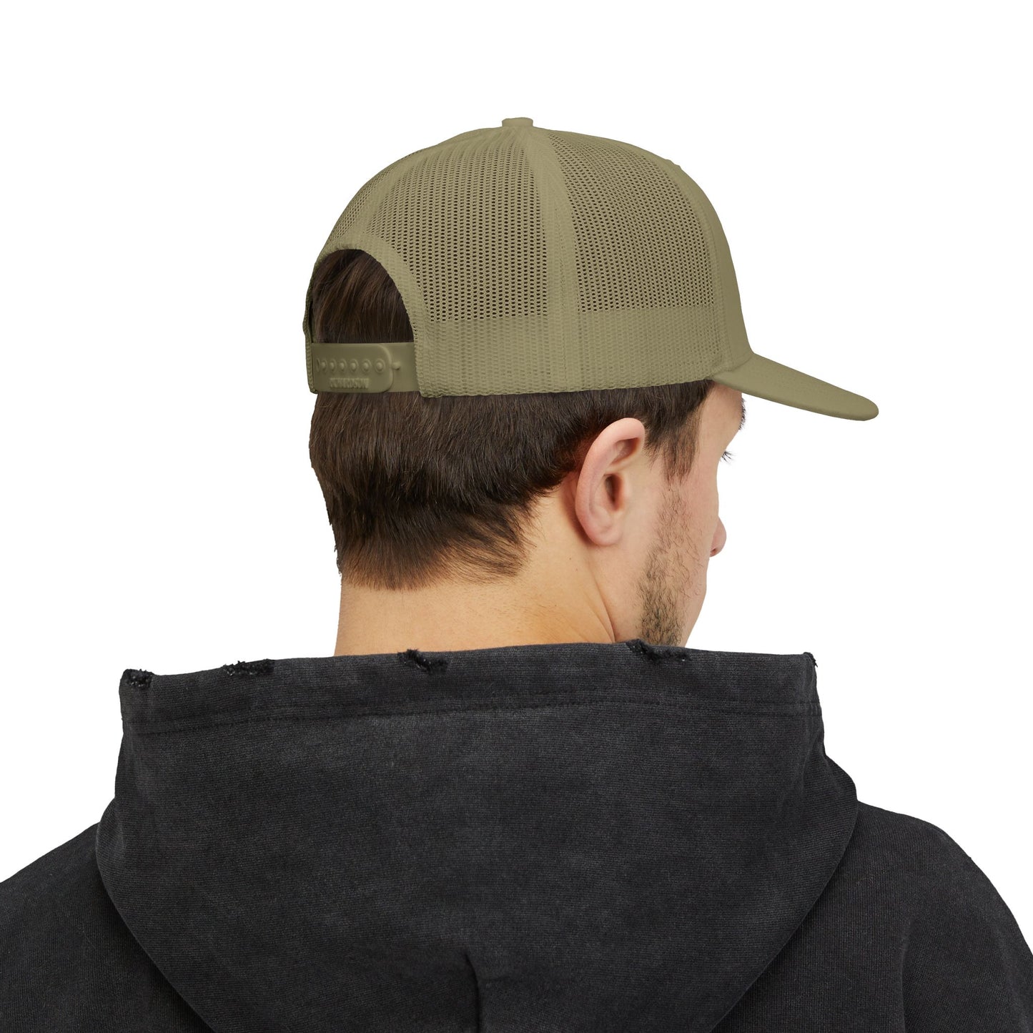 One for the Road Trucker Cap - Embroidered Snapback Mesh Hat