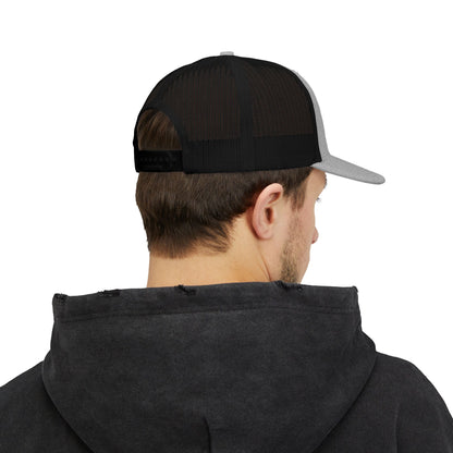 One for the Road Trucker Cap - Embroidered Snapback Mesh Hat