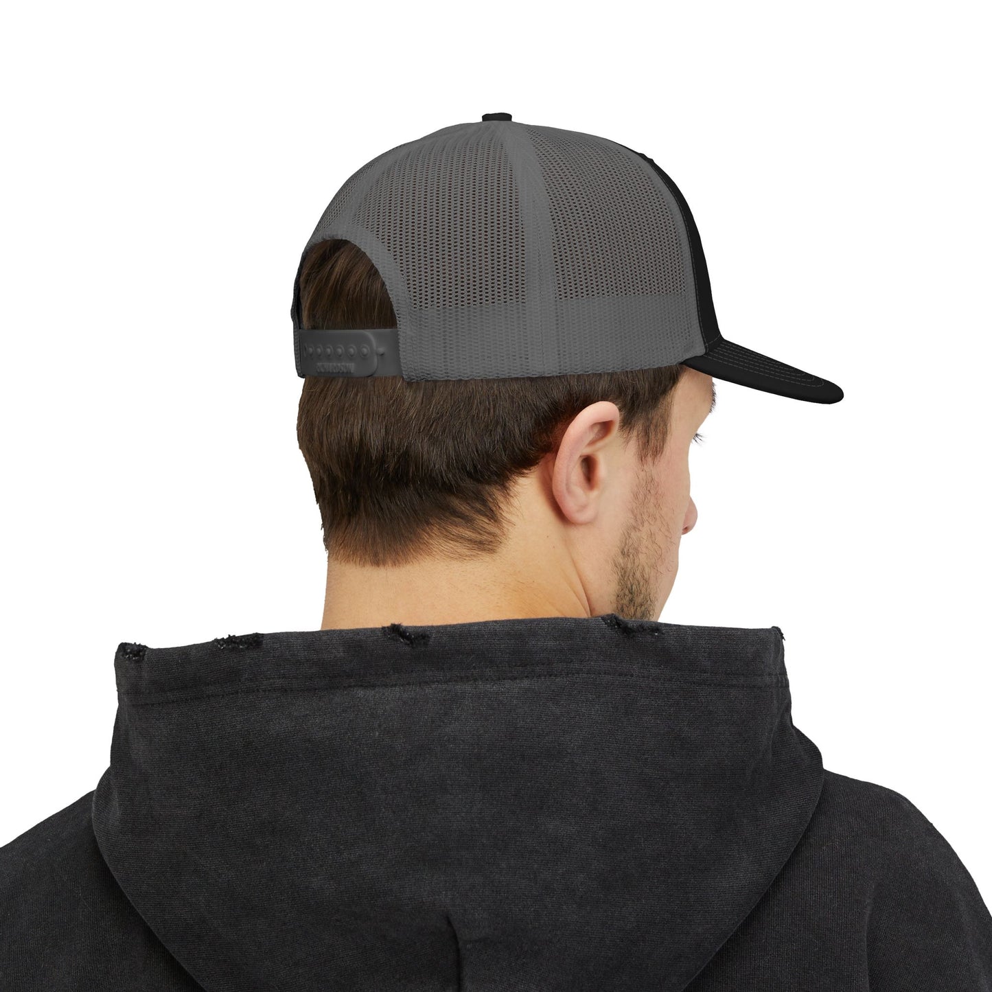 One for the Road Trucker Cap - Embroidered Snapback Mesh Hat